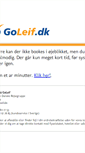 Mobile Screenshot of maintenance-www.goleif.dk